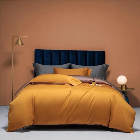 Egyptian Cotton Duvet Set  Reversible Luxury Bedding - Product detail 7