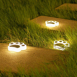 Solar Paw Print Garden Lights  Automatic LED Path Illumination - Product detail 6