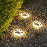 Solar Paw Print Garden Lights  Automatic LED Path Illumination - Product detail 7