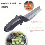 Smart Kitchen Scissors  2-in-1 Cutting Board Design - Product example