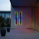 Modern LED Wall Light  Black Metal 80cm Linear Design - Product detail 14