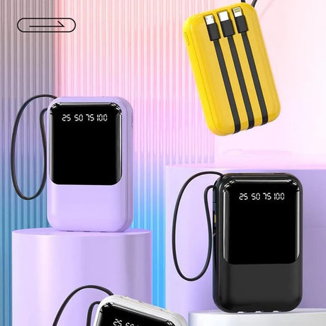 Portable Power Bank 10000mAh  LED Display Fast Charging Compact Design - Product detail 12