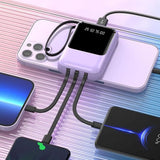 Portable Power Bank 10000mAh  LED Display Fast Charging Compact Design - Detailed view
