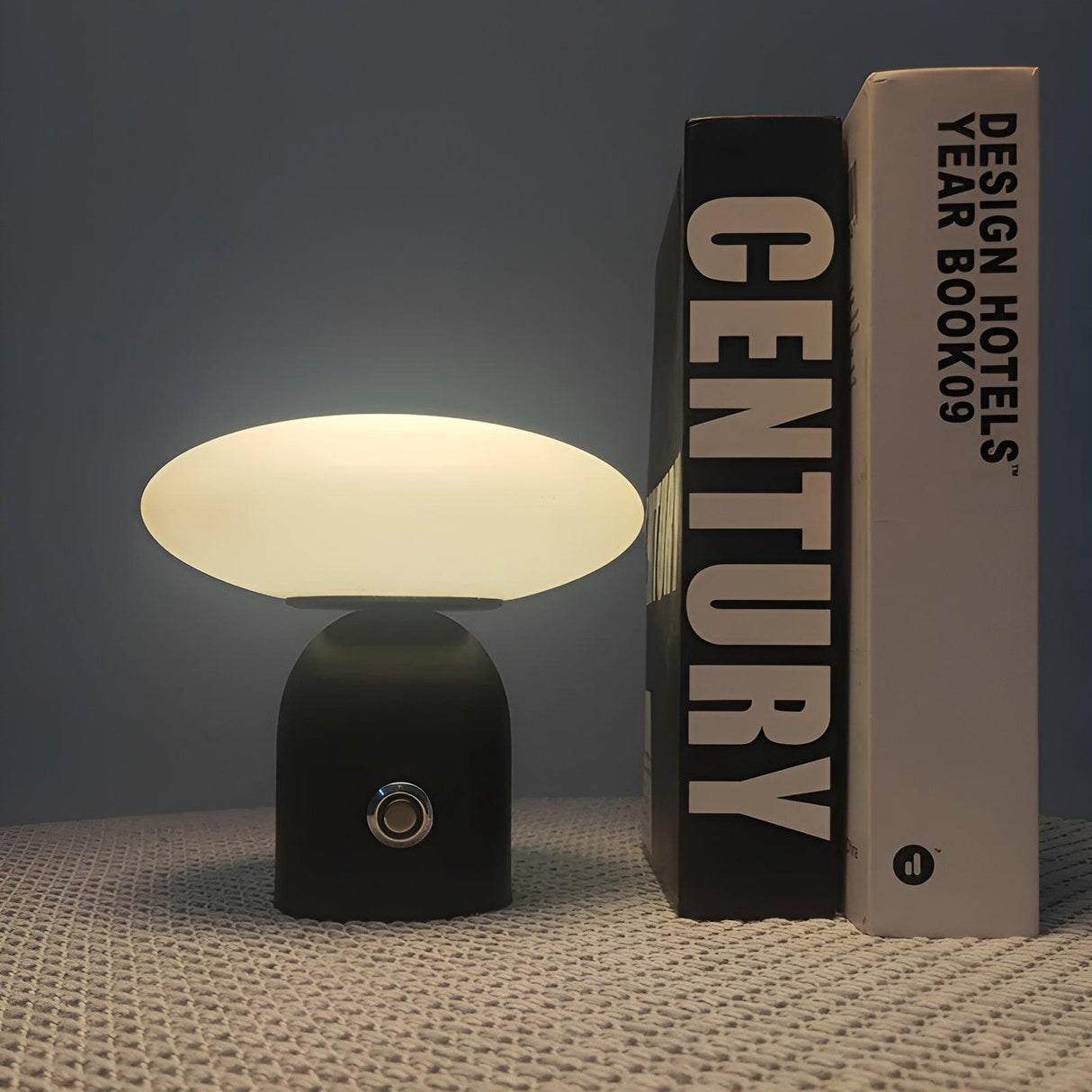 Modern Table Lamp  Mushroom Shape Iron Design - Product example