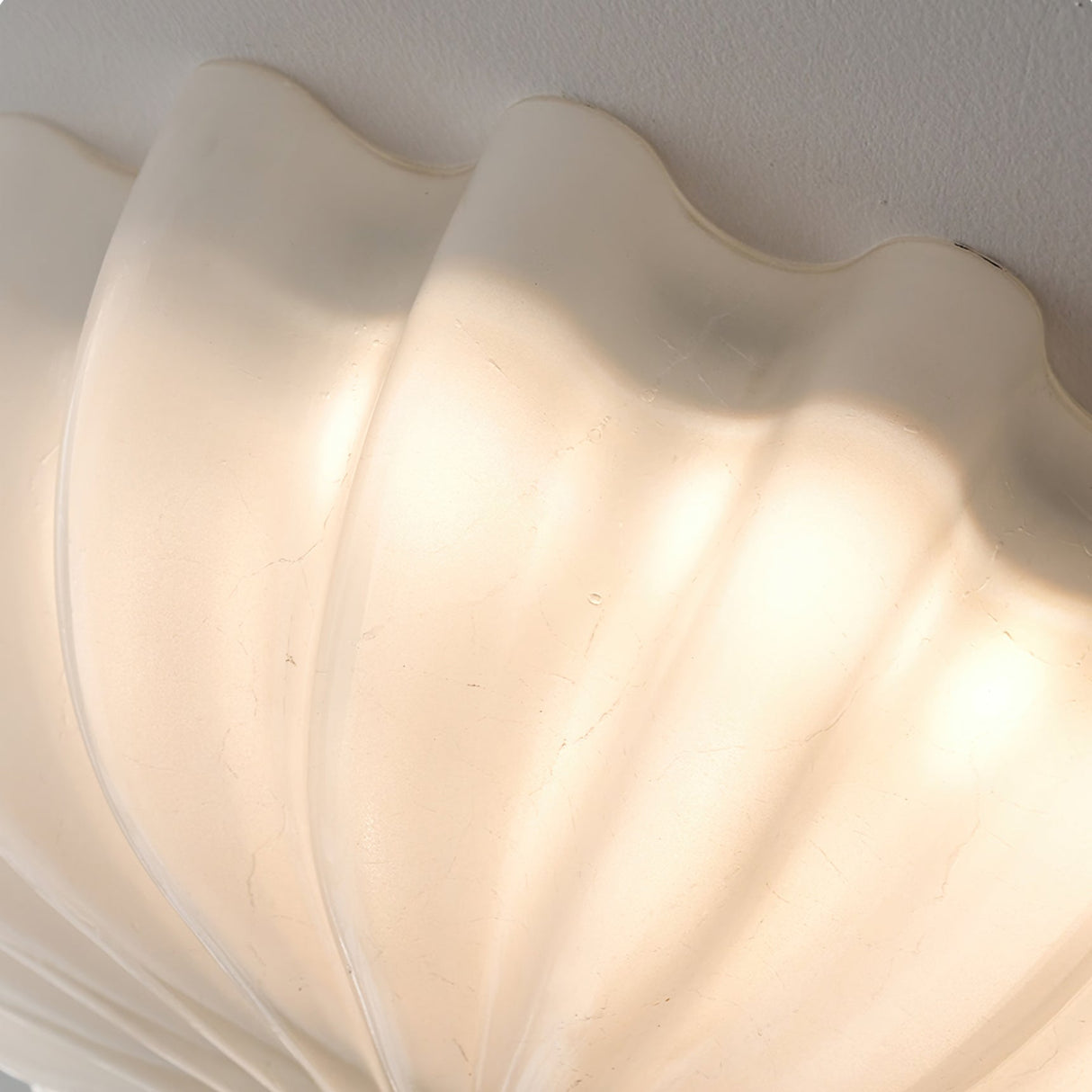 Art Deco Ceiling Light  Shell Glass Design - Product detail 7