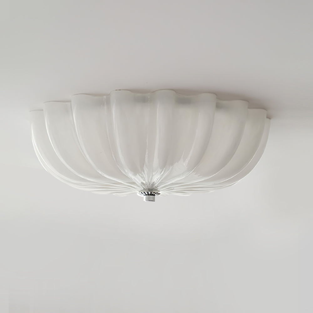 Art Deco Ceiling Light  Shell Glass Design - Product detail 24