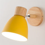 Scandinavian Wall Lamp  Wood and Metal Reading Light - Product detail 9