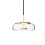 Modern LED Pendant Light  Glass Stone Disc Design - Product detail 11