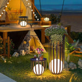 Solar Garden Floor Lamp  Illuminated Planter With LED Light - Product detail 4