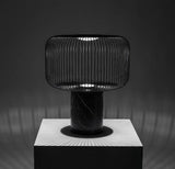 Modern Table Lamp  Black Marble Base with Wire Cage Shade - Product detail 23