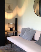 Modern Table Lamp  Black Marble Base with Wire Cage Shade - Product detail 11