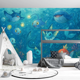 Gamer Mural Wallpaper  Underwater Pokemon Paradise - Wallpaper application example