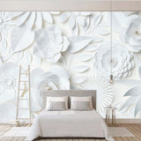 Mountain castle mural with pink sky and stars bringing warmth to a kids bedroom with reading nook