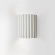 Modern Resin Wall Light  Ribbed Cylinder Design - Product detail 6