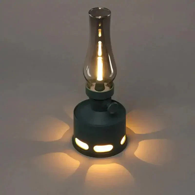 Vintage LED Lantern  Rechargeable Glass Ambient Light - Product detail 19