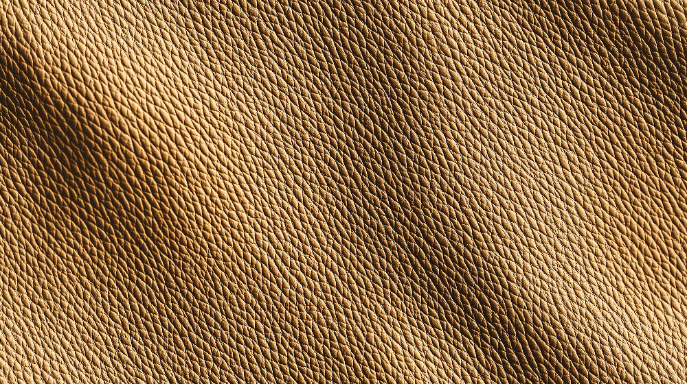 Golden brown leather pattern design file showing detailed diamond texture and rich color variations