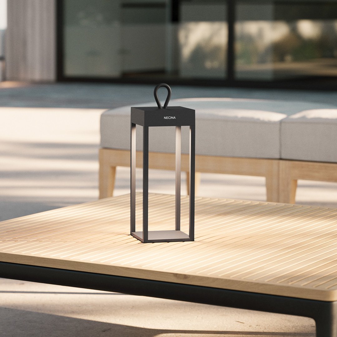Portable LED Lantern  Touch Control Outdoor Table Lamp - Product showcase