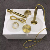 Modern Globe Pendant Light  Brass Cylinder Design - Product detail 6