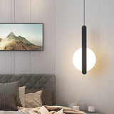 Modern LED Pendant Light  Geometric Metal Disc Design - Product detail 5