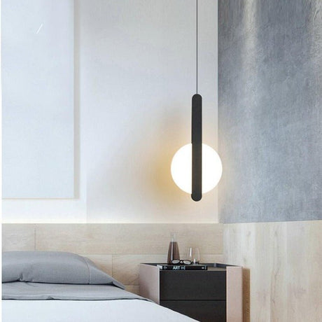 Modern LED Pendant Light  Geometric Metal Disc Design - Product detail 9