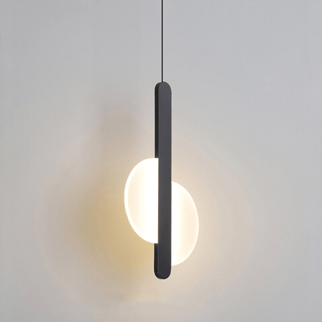 Modern LED Pendant Light  Geometric Metal Disc Design - Product detail 10