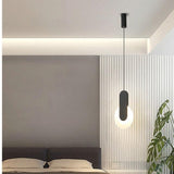 Modern LED Pendant Light  Geometric Metal Disc Design - Product detail 8
