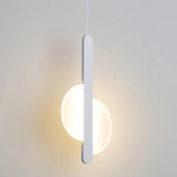 Modern LED Pendant Light  Geometric Metal Disc Design - Product detail 12