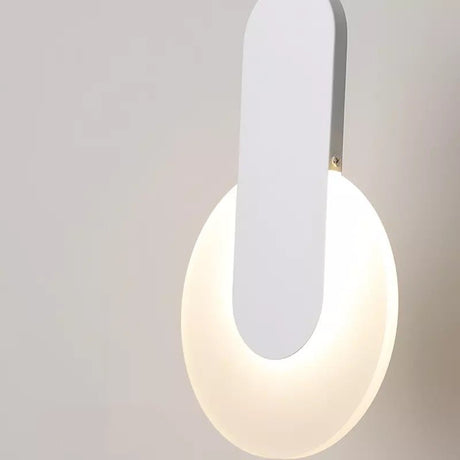 Modern LED Pendant Light  Geometric Metal Disc Design - Product detail 13