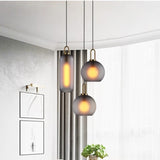 Modern Glass Pendant Light  Frosted Globe Design - Product detail 6