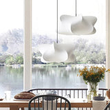 Japanese Pendant Light  Organic Silk Wave Design - Product detail 6