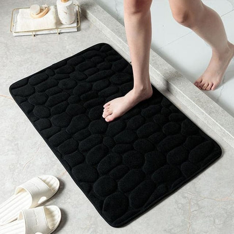 Memory Foam Bath Mat  Non-Slip Pebble Pattern Design - Product detail 5