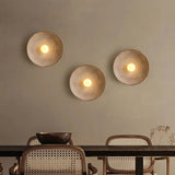 Modern Wall Sconce  Textured Glass Shade - Product example