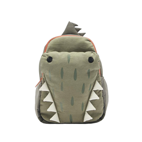 Kids Dinosaur Backpack  Crocodile Design With Spikes - Product showcase