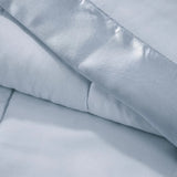 Quilted Bedspread  Satin Trim Lightweight Comfort - Detailed view