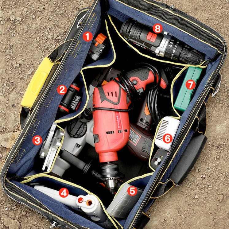 Professional Tool Bag  Heavy-Duty Waterproof Storage - Detailed view