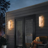 Marble Wall Light  Natural Stone Rectangular Sconce - Detailed view