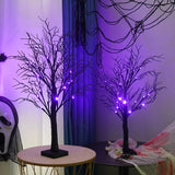 Halloween LED Tree Light  Black Branch Design With White Lights - Product detail 4