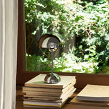 Modern Table Lamp  Chrome Mushroom Design - Product detail 6