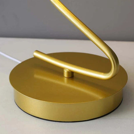 Modern LED Table Lamp  Butterfly Wing Design With Gold Base - Product detail 6