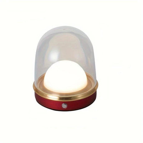Modern Touch Table Lamp  Glass Dome With Color Base - Product detail 8