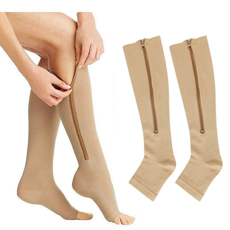 Compression Stockings  Open Zip Design for Easy Wear - Product detail 7