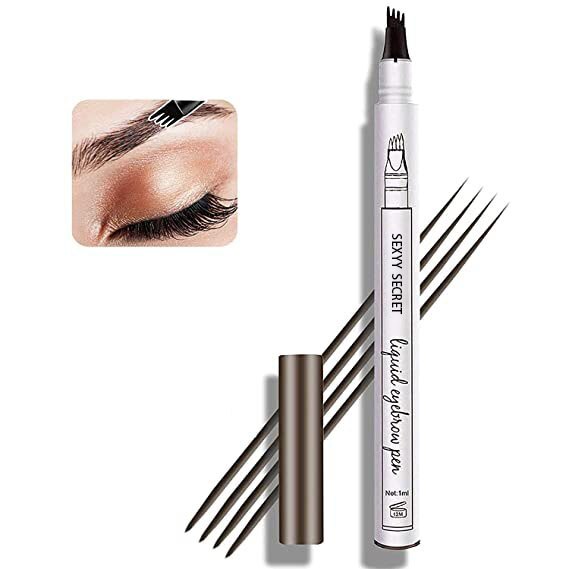 Waterproof Eyebrow Pen  4-Tip Liquid Precision Applicator - Product detail 4