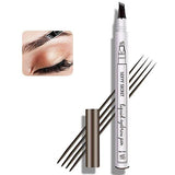 Waterproof Eyebrow Pen  4-Tip Liquid Precision Applicator - Product detail 4