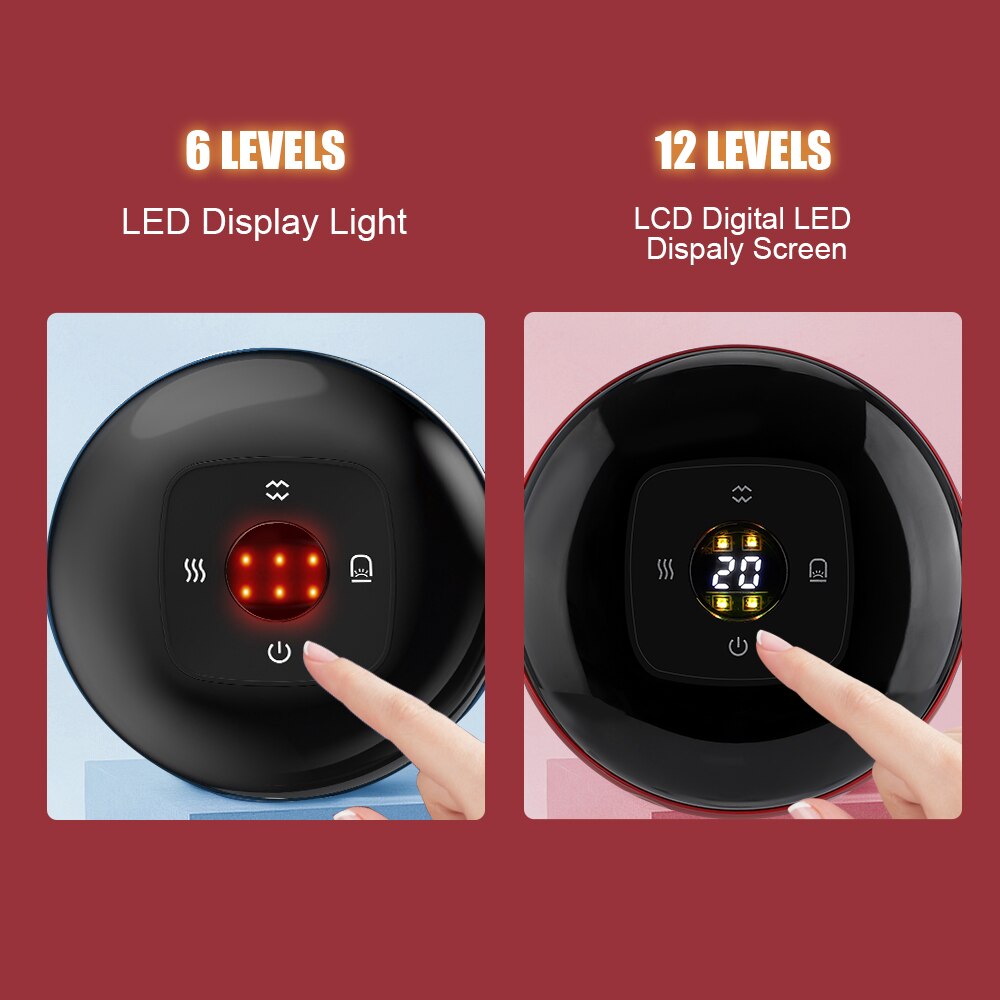 Smart Cupping Massage Device  Digital Control With Heat Therapy - Product detail 6