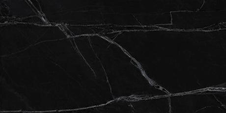 Design file of black marble pattern with detailed white veining texture