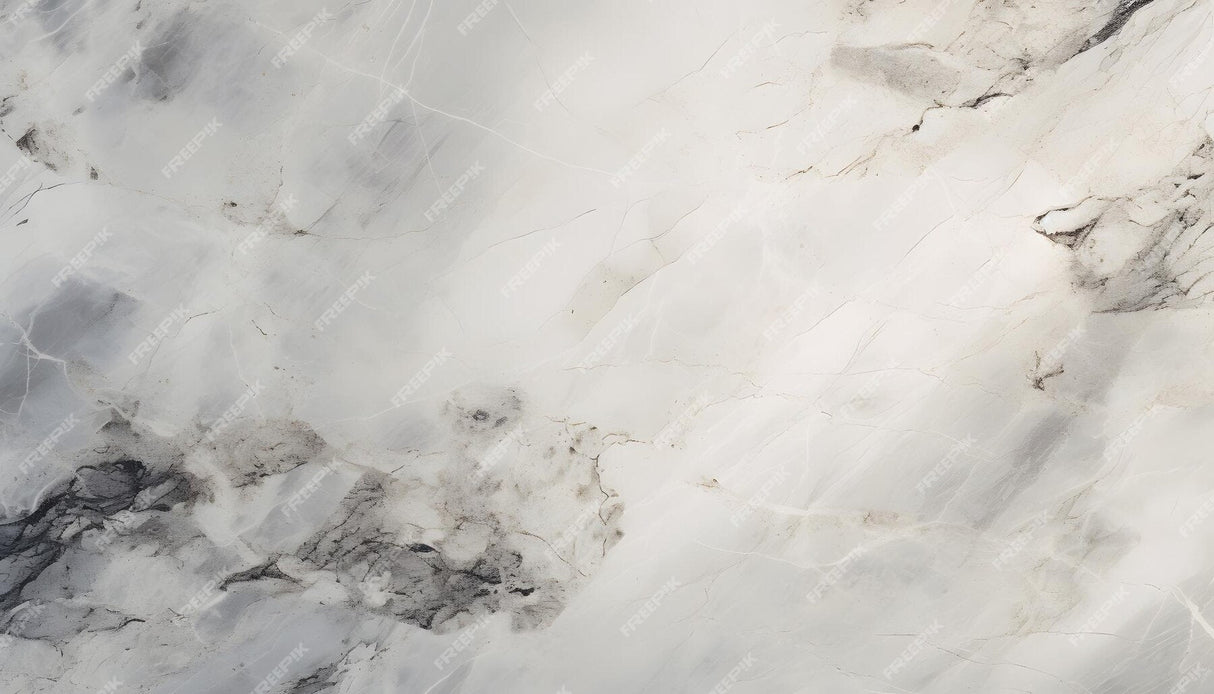 Design file showing detailed white and grey marble pattern with natural veining effect