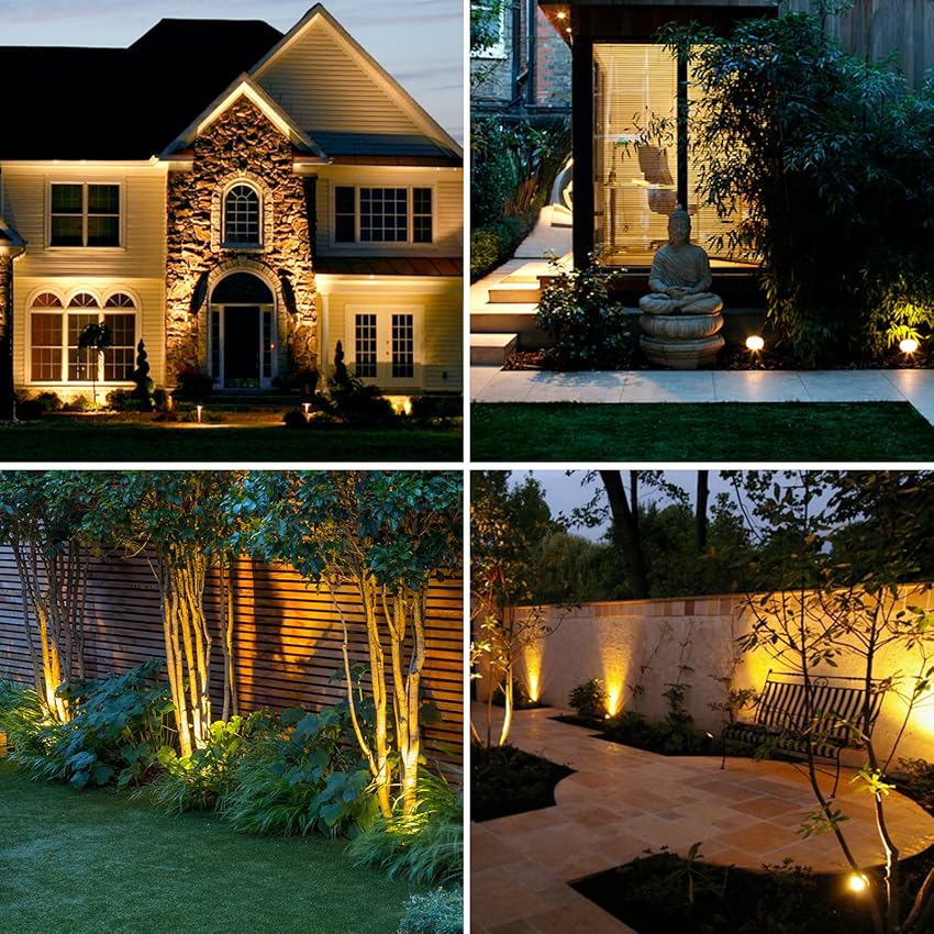 Solar Garden Spotlight  9-Color LED Adjustable Landscape Light - Product detail 9