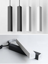 Modern Mini Pendant Light  Slim LED Cylinder Design - Product detail 9