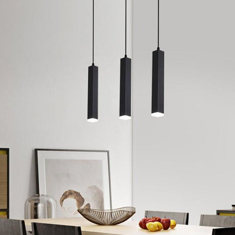 Modern Mini Pendant Light  Slim LED Cylinder Design - Product detail 5