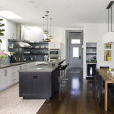 Modern Glass Pendant Light  Colored Dome Shade Design - Product detail 8
